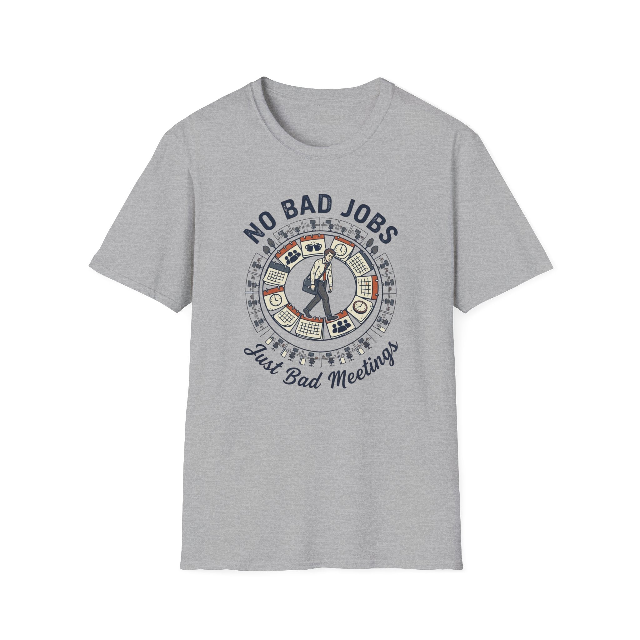 No Bad Jobs Peace T-Shirt