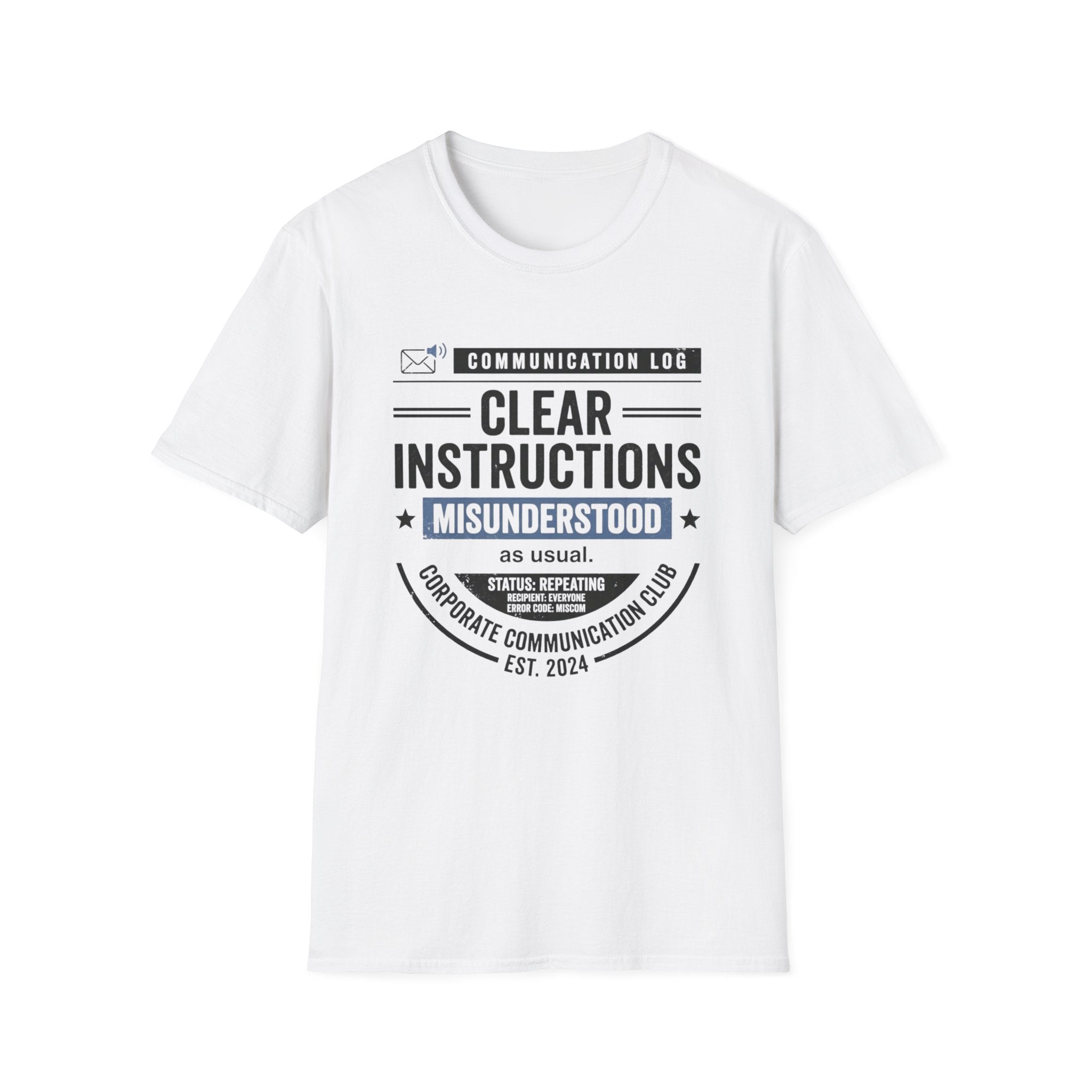 Clear Instructions T-Shirt