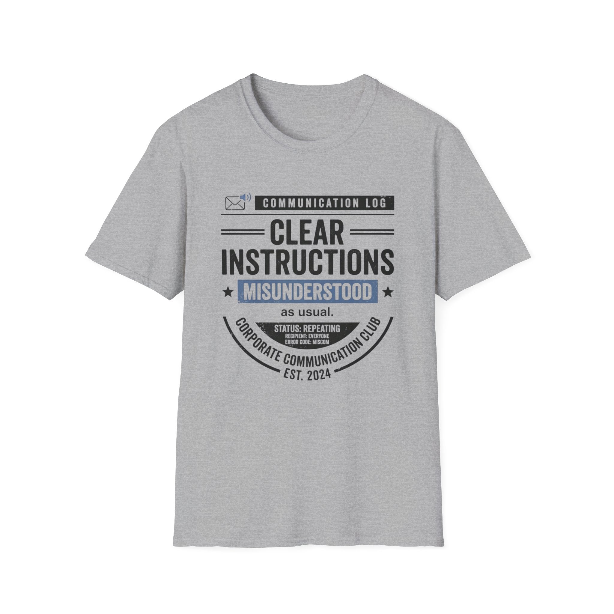 Clear Instructions T-Shirt