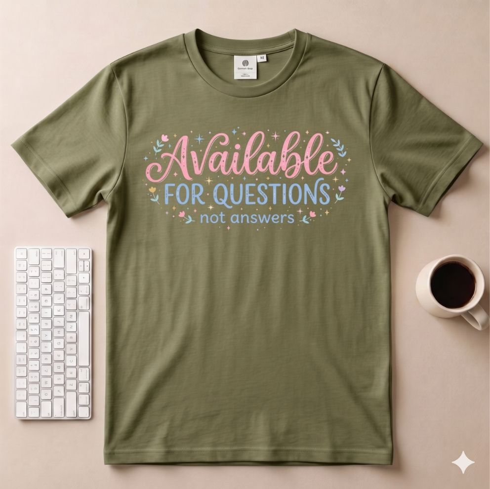 Available for questions T-Shirt