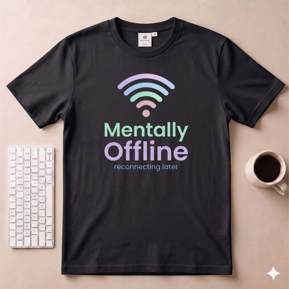 Mentally offline T-Shirt