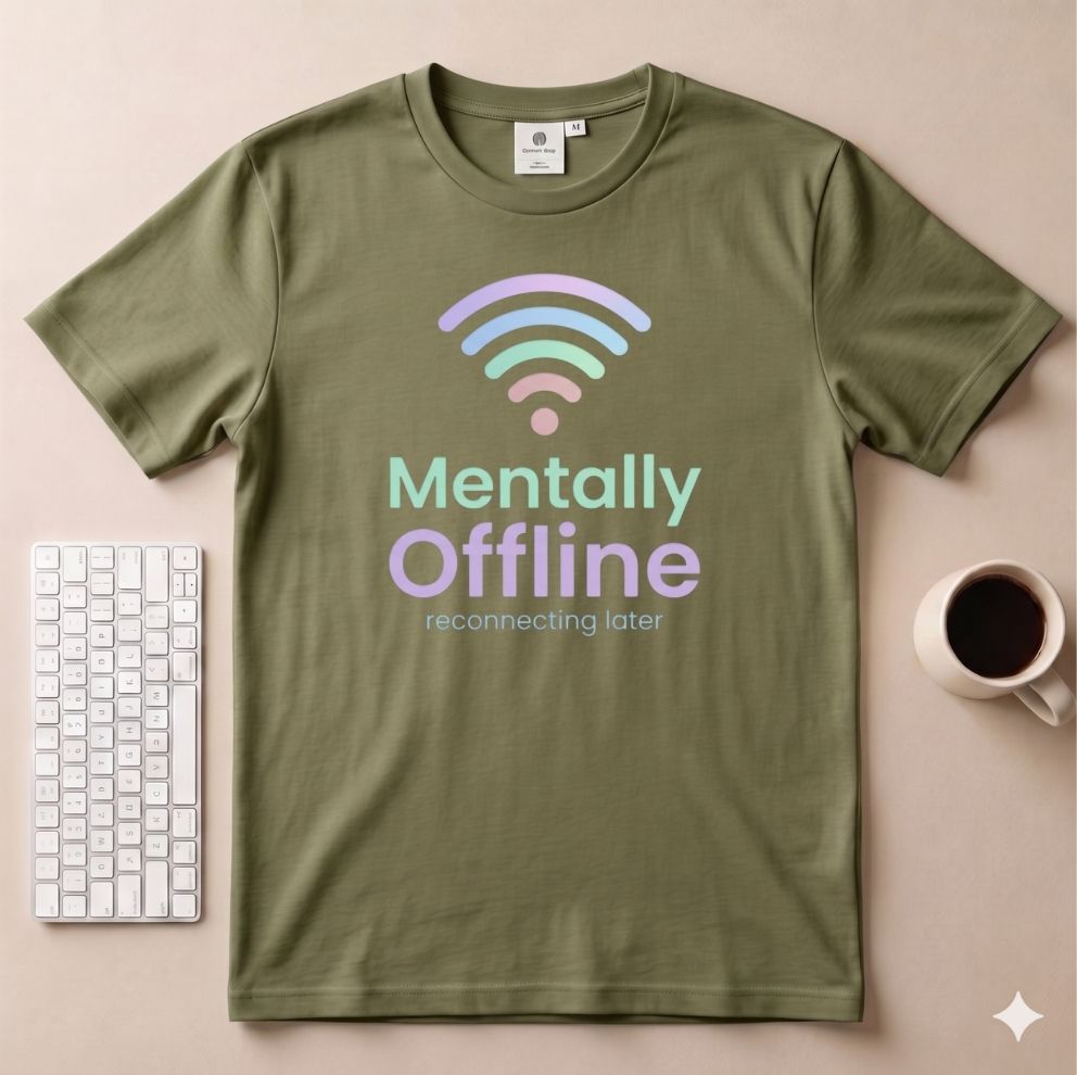 Mentally offline T-Shirt