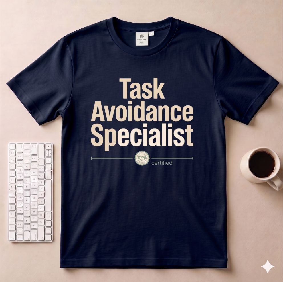 Task Avoidance Specialist  T-Shirt