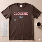 Clock in T-Shirt