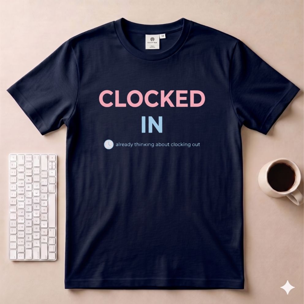 Clock in T-Shirt