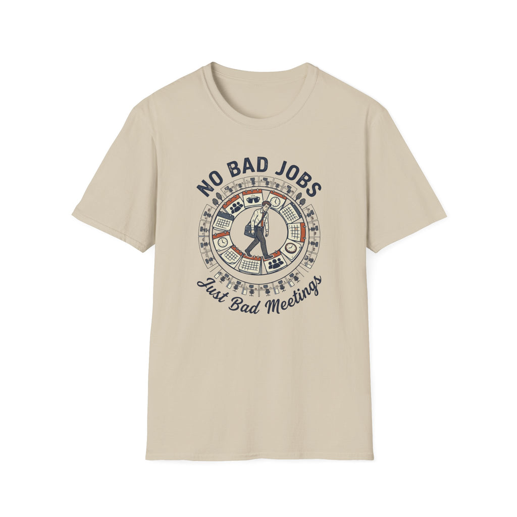No Bad Jobs Peace T-Shirt