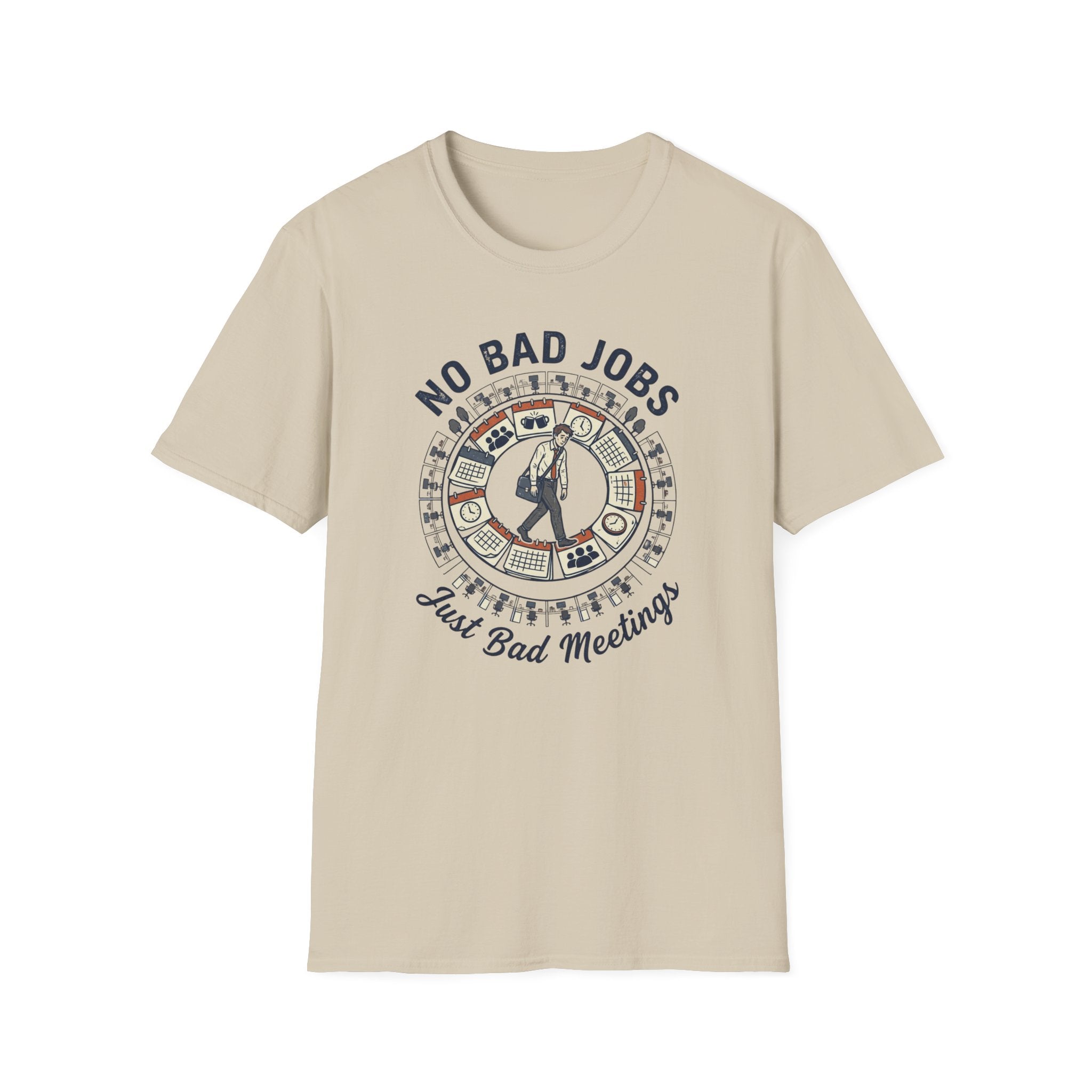 No Bad Jobs Peace T-Shirt