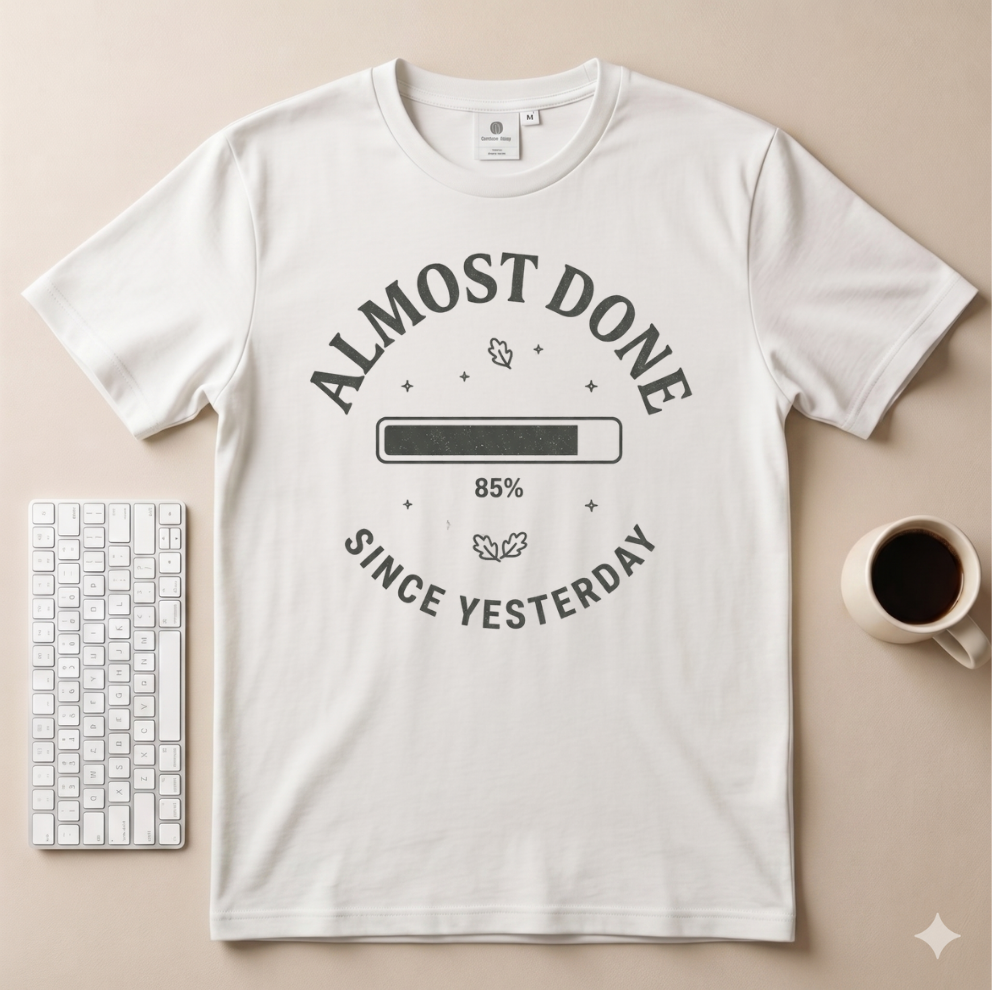 Almost Done T-Shirt