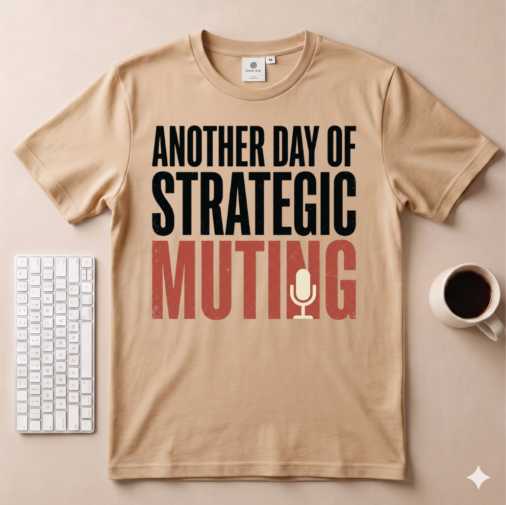 Another day of strategic muting T-Shirt