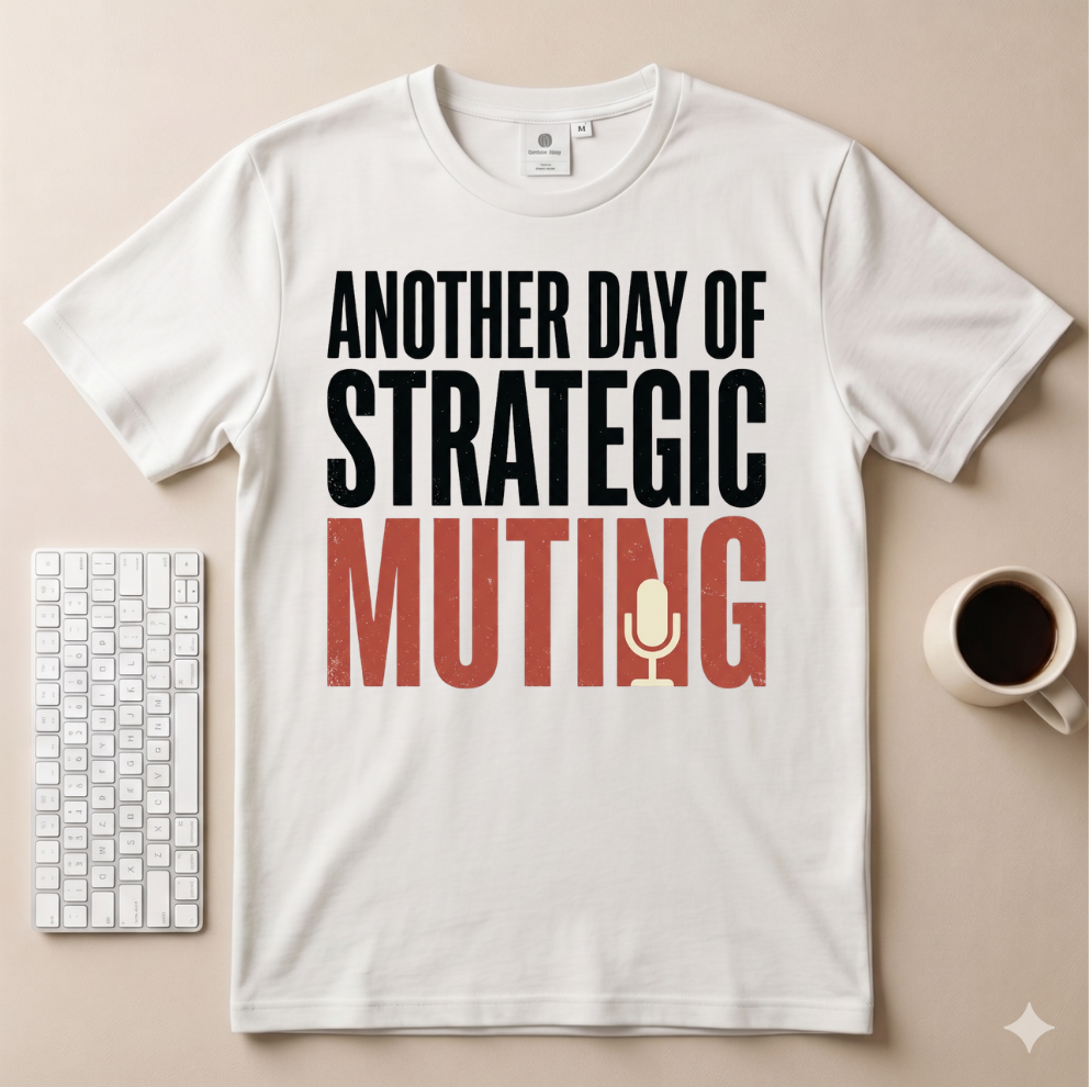 Another day of strategic muting T-Shirt