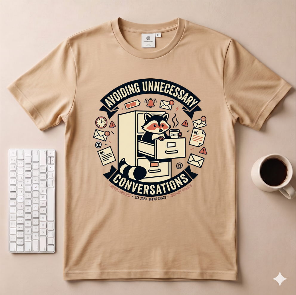 Avoiding unnecessary conversations T-Shirt