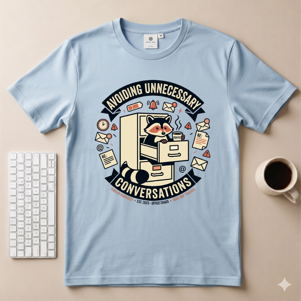 Avoiding unnecessary conversations T-Shirt
