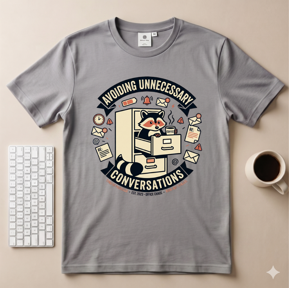 Avoiding unnecessary conversations T-Shirt