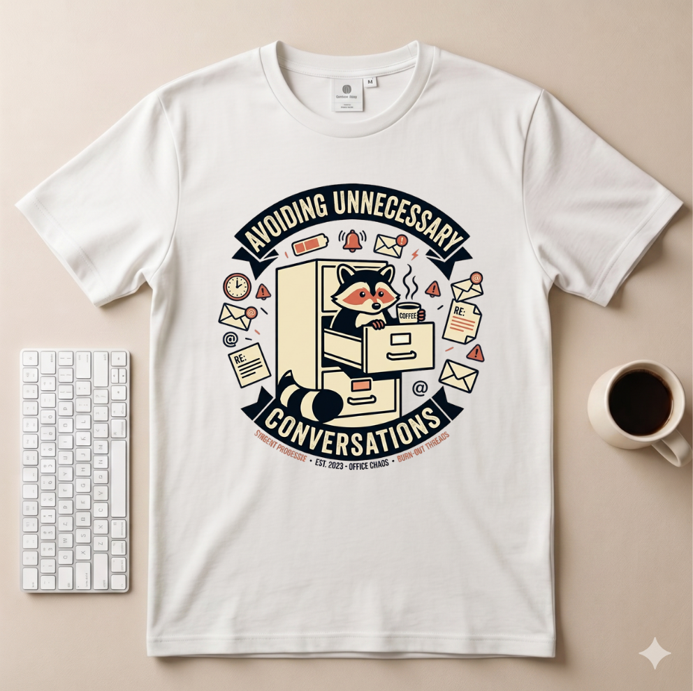 Avoiding unnecessary conversations T-Shirt