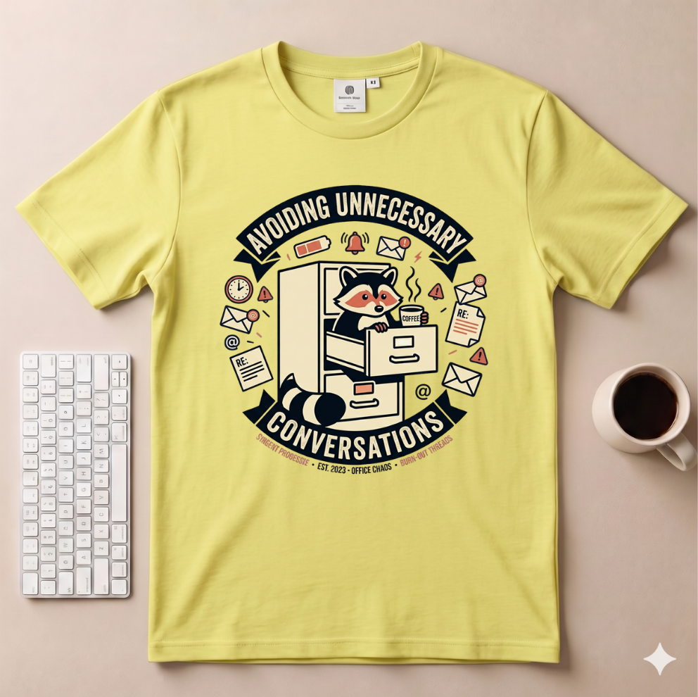 Avoiding unnecessary conversations T-Shirt