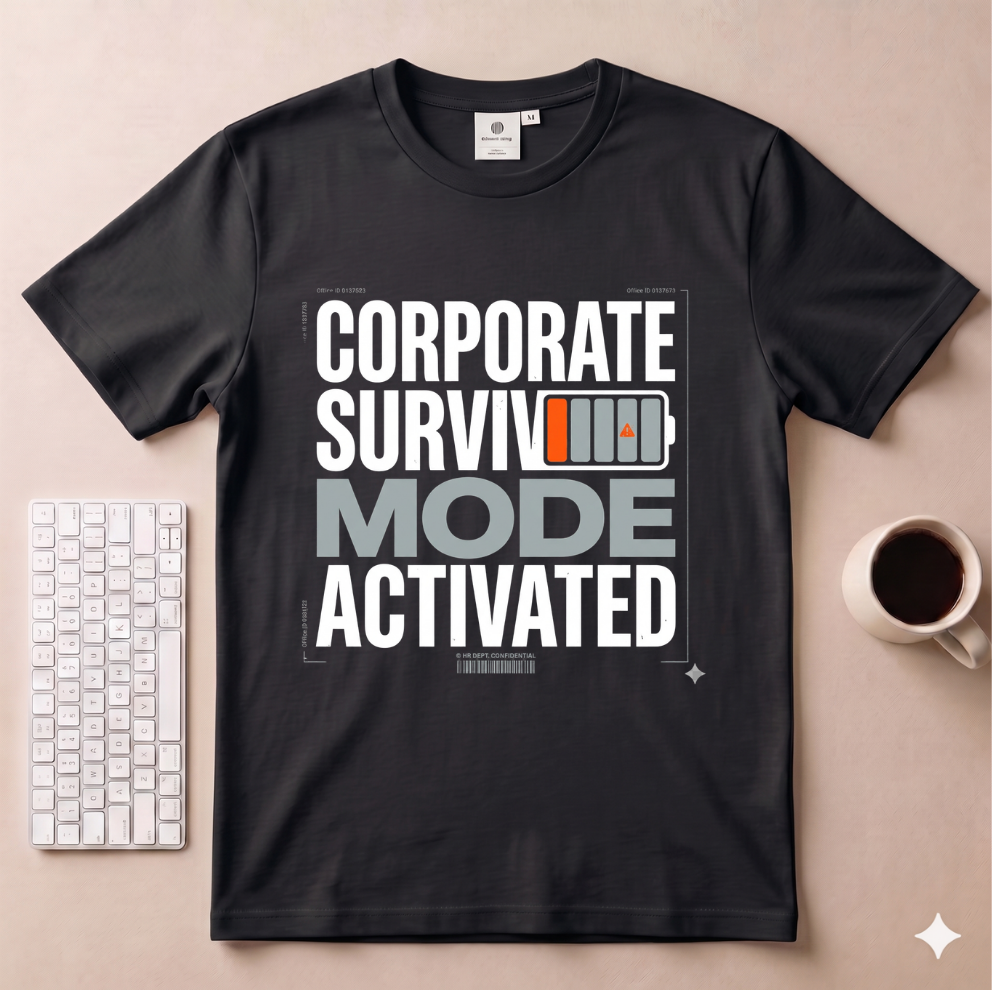 Corporate Surviving mode Activated T-Shirt