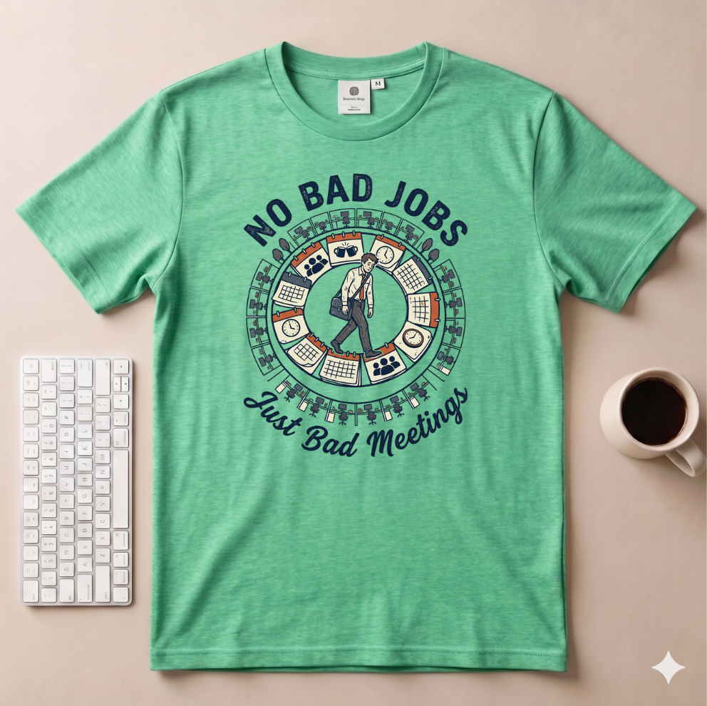 No Bad Jobs Peace T-Shirt