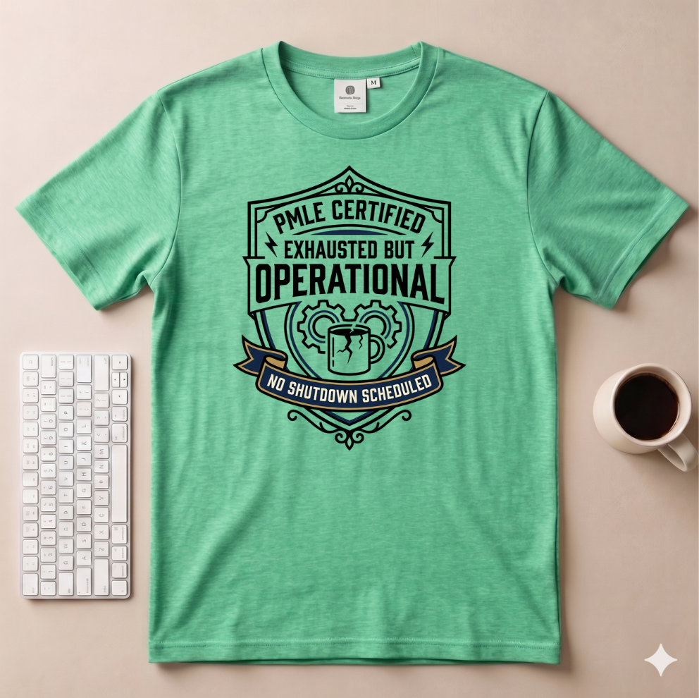 Exhausted but Operational T-Shirt