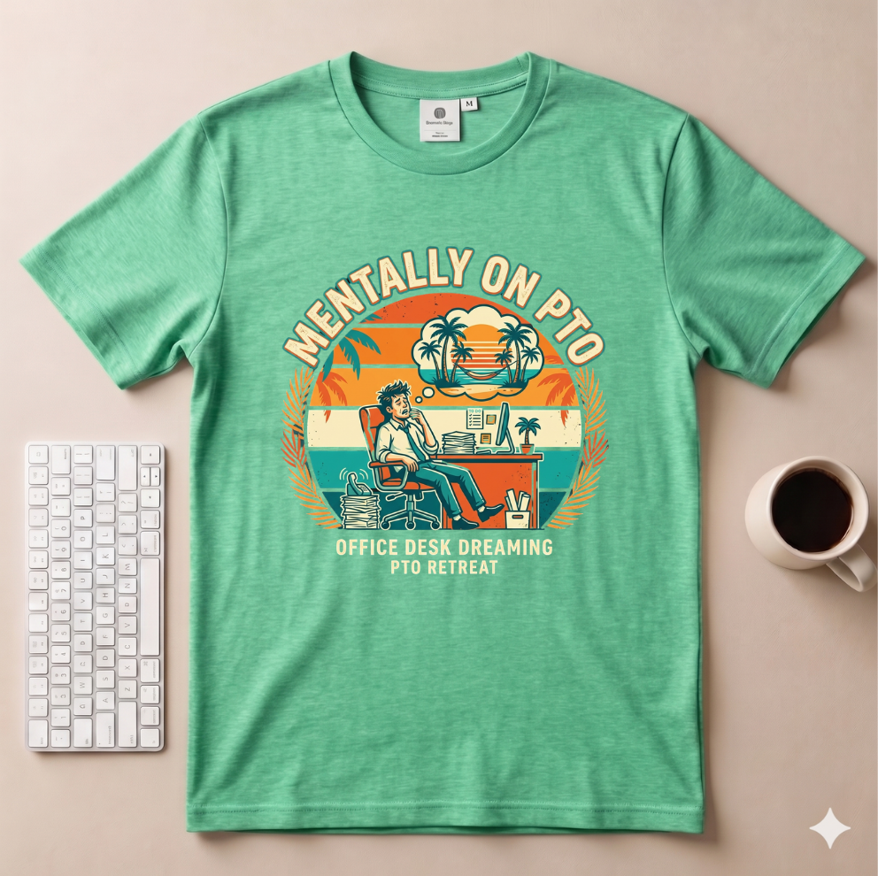 Mentally on PTO T-Shirt