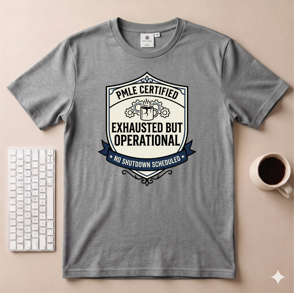 Exhausted but Operational T-Shirt