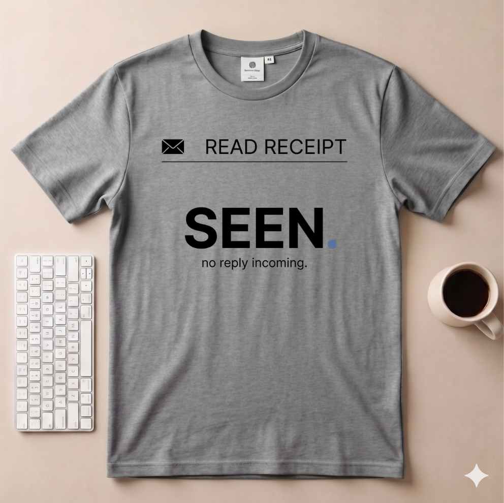 Read Receipt T-Shirt