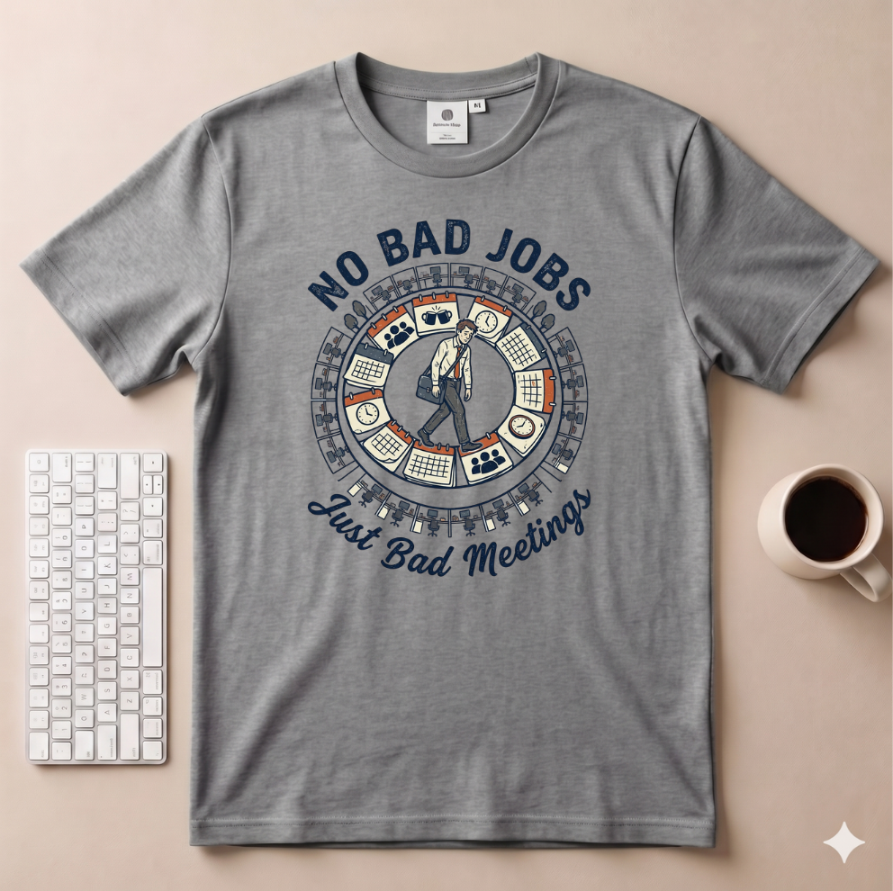 No Bad Jobs Peace T-Shirt