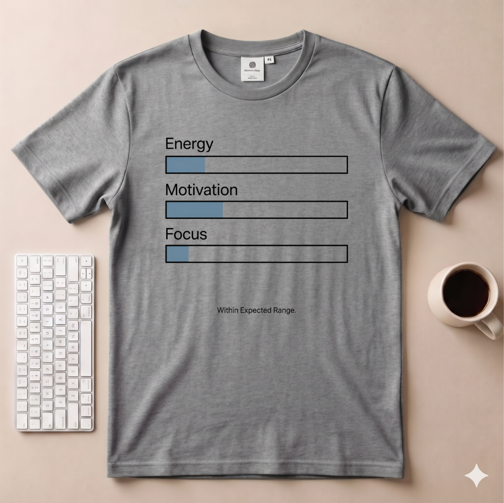 Energy, Motivation, Focus T-Shirt