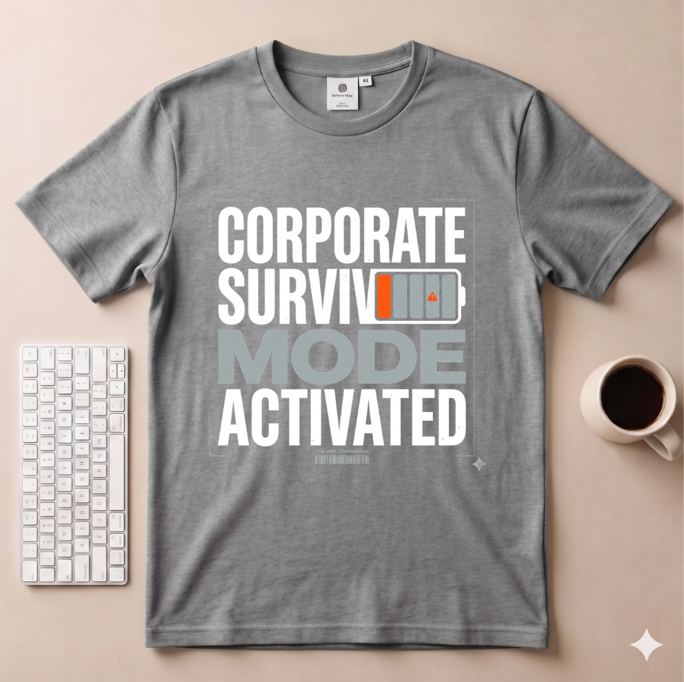 Corporate Surviving mode Activated T-Shirt