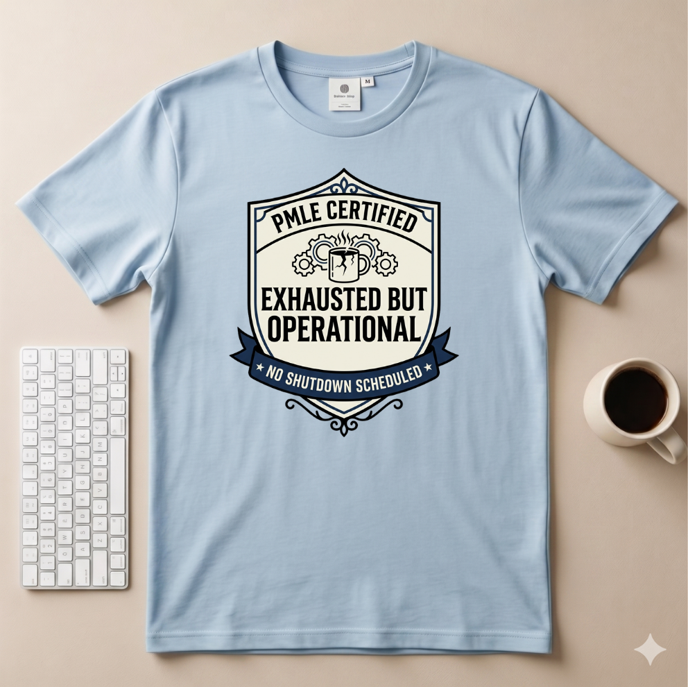 Exhausted but Operational T-Shirt