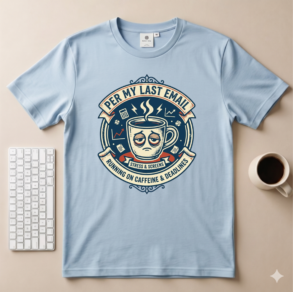 Per my last email T-Shirt