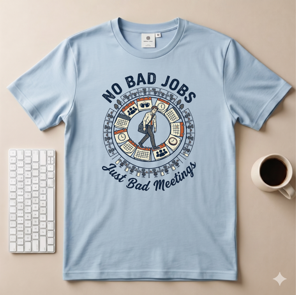 No Bad Jobs Peace T-Shirt