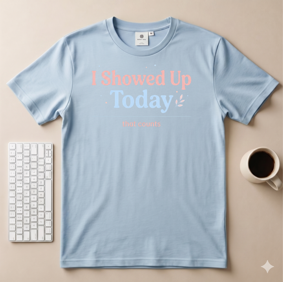 I Showed Up Today T-Shirt