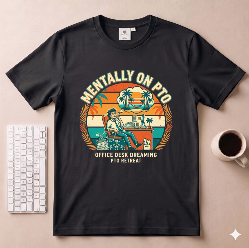 Mentally on PTO T-Shirt