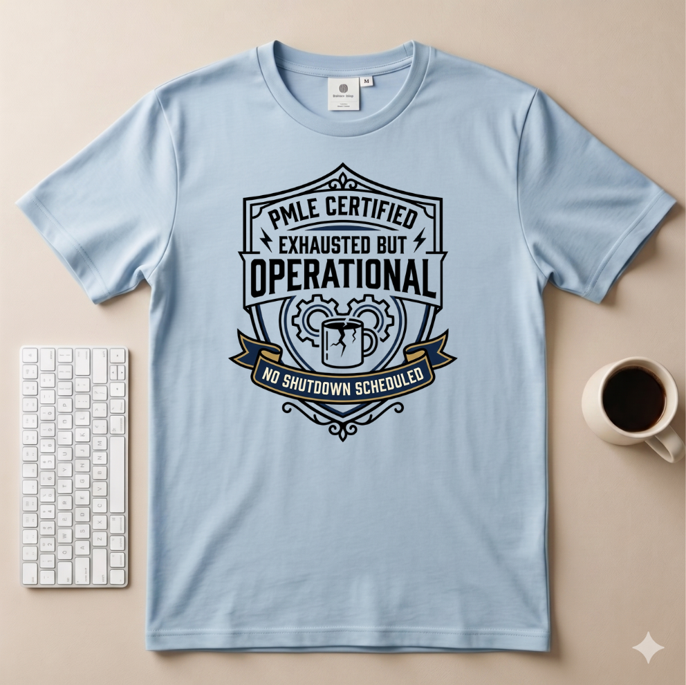 Exhausted but Operational T-Shirt