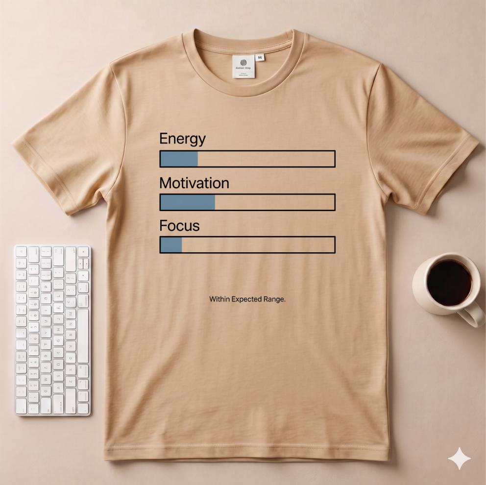 Energy, Motivation, Focus T-Shirt