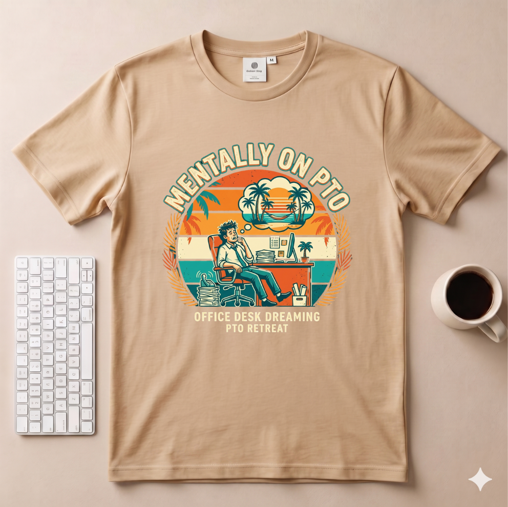 Mentally on PTO T-Shirt