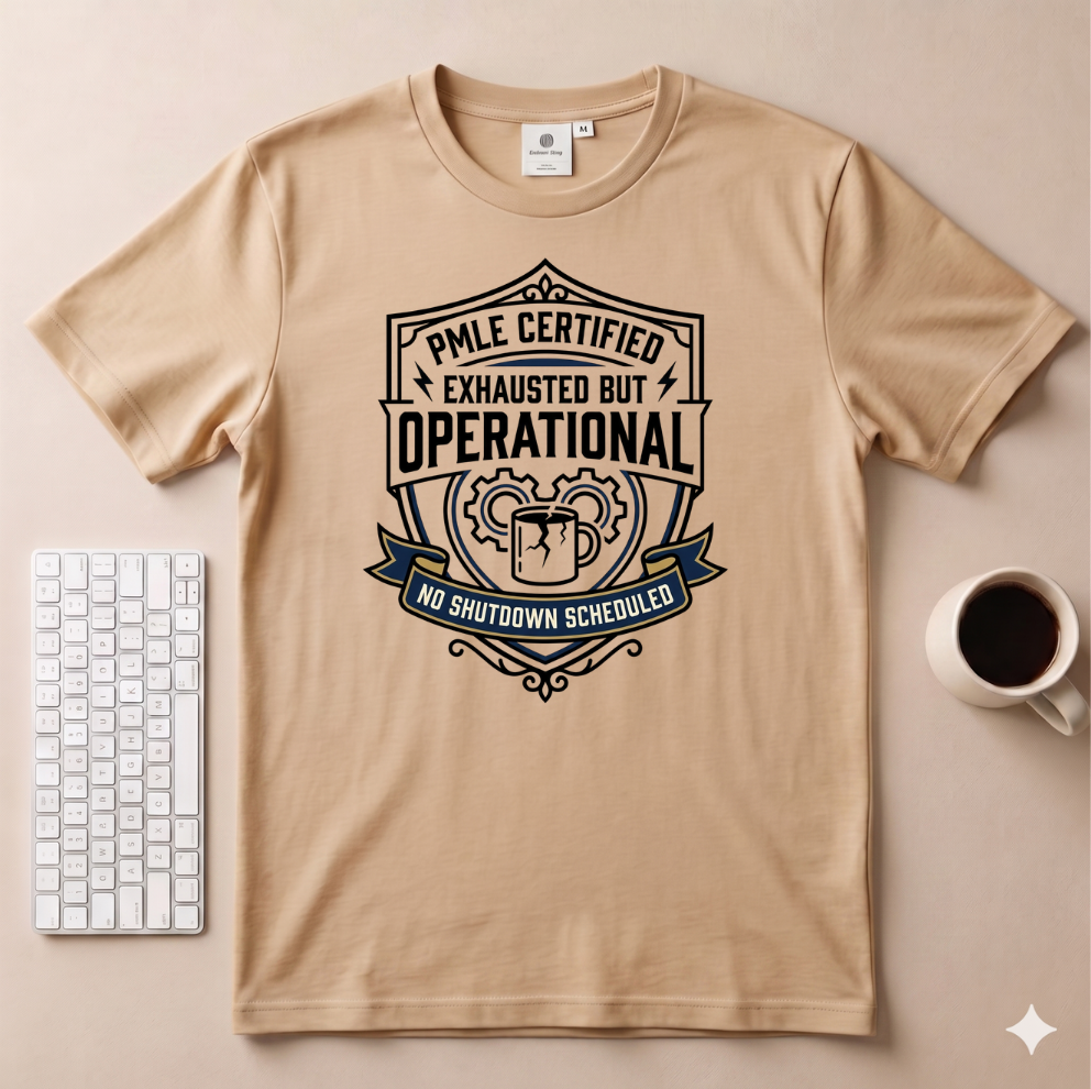 Exhausted but Operational T-Shirt