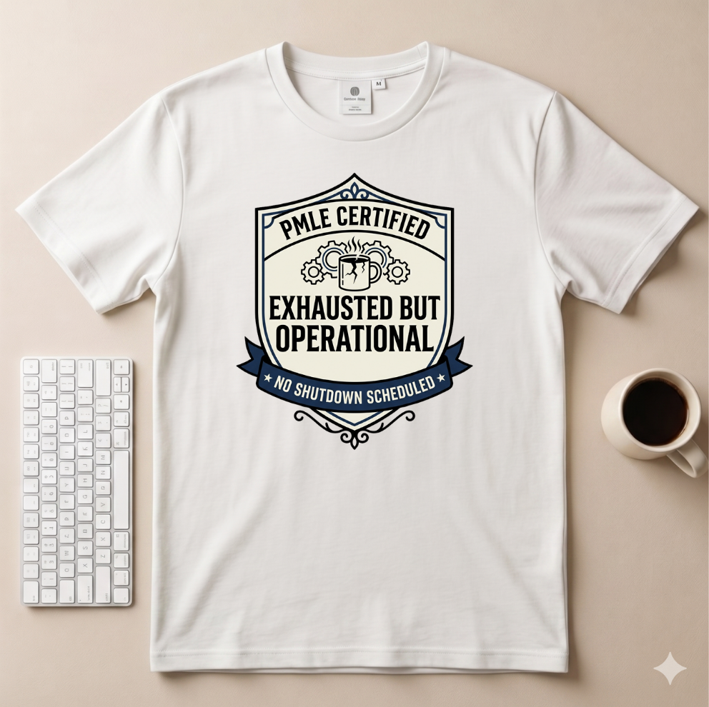 Exhausted but Operational T-Shirt