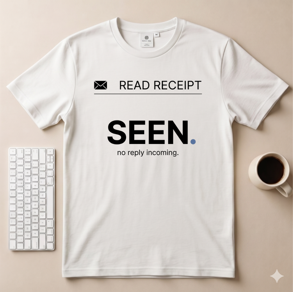 Read Receipt T-Shirt