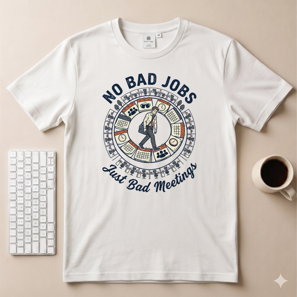 No Bad Jobs Peace T-Shirt