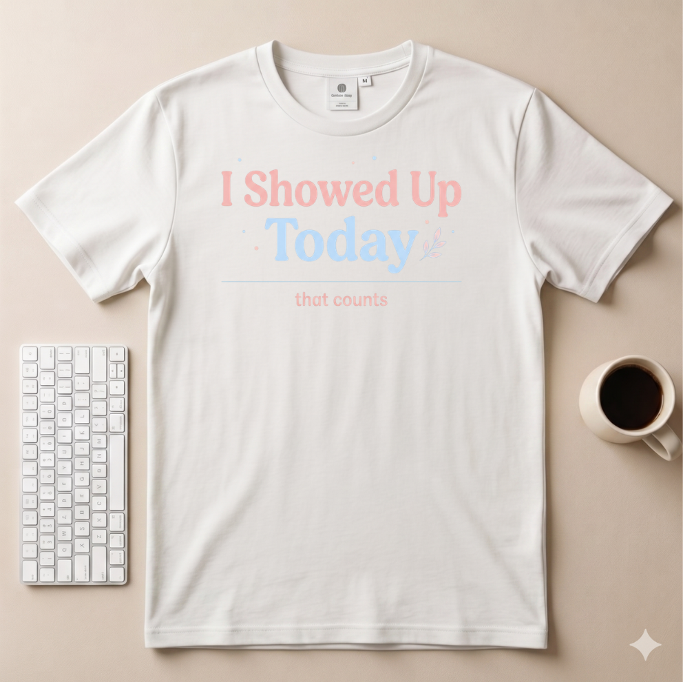 I Showed Up Today T-Shirt