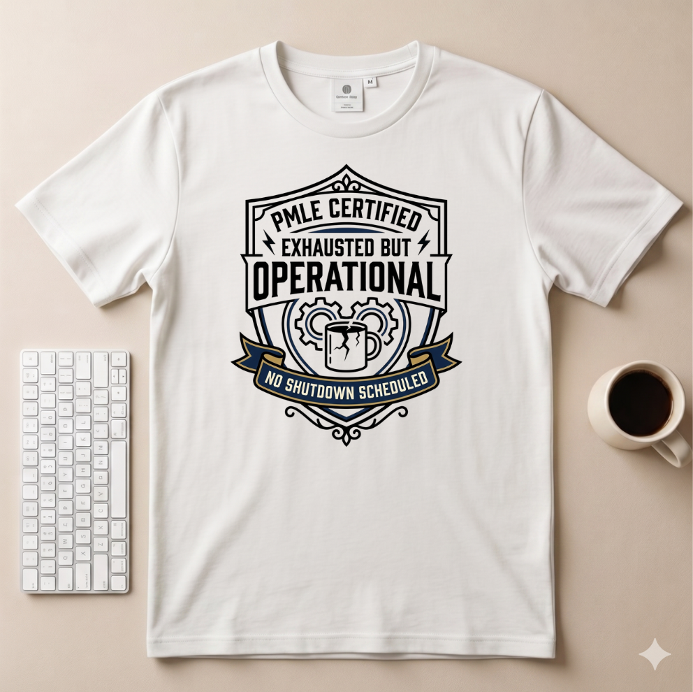 Exhausted but Operational T-Shirt