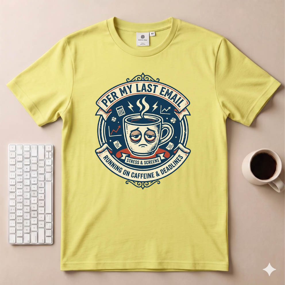 Per my last email T-Shirt