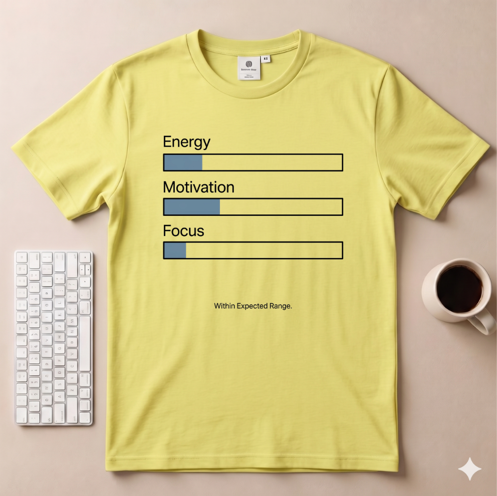 Energy, Motivation, Focus T-Shirt