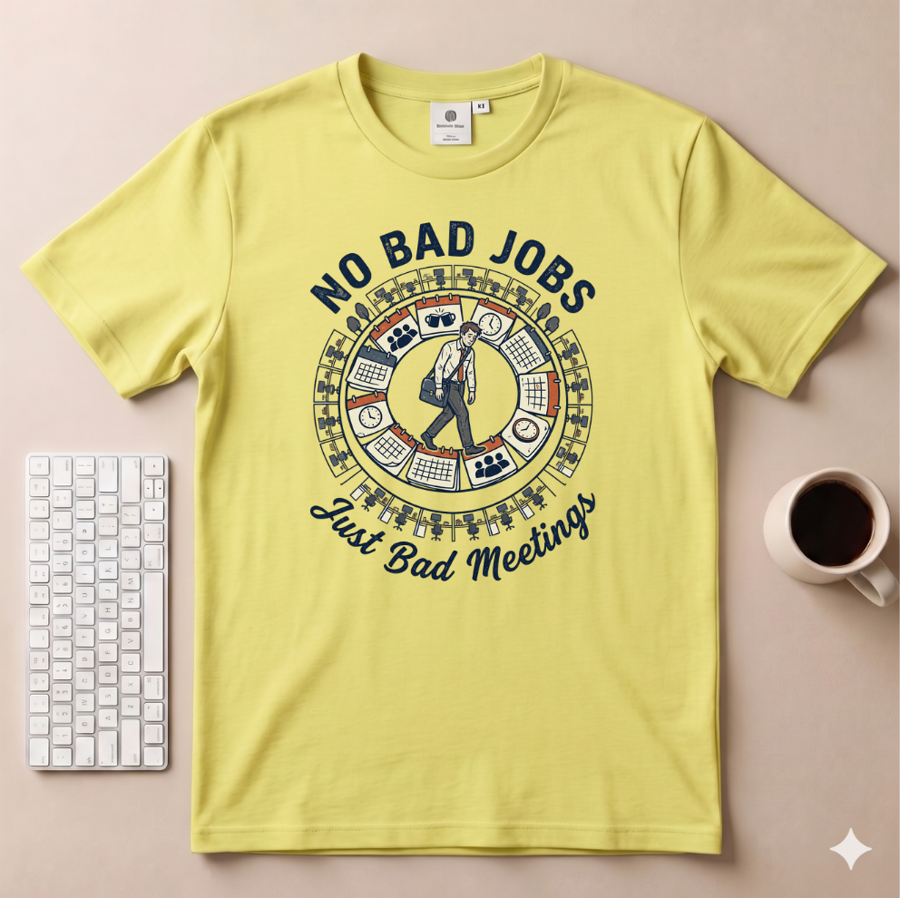 No Bad Jobs Peace T-Shirt