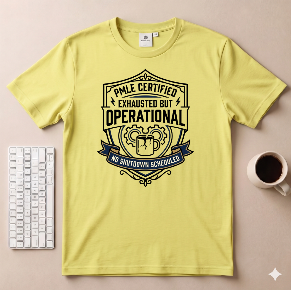 Exhausted but Operational T-Shirt