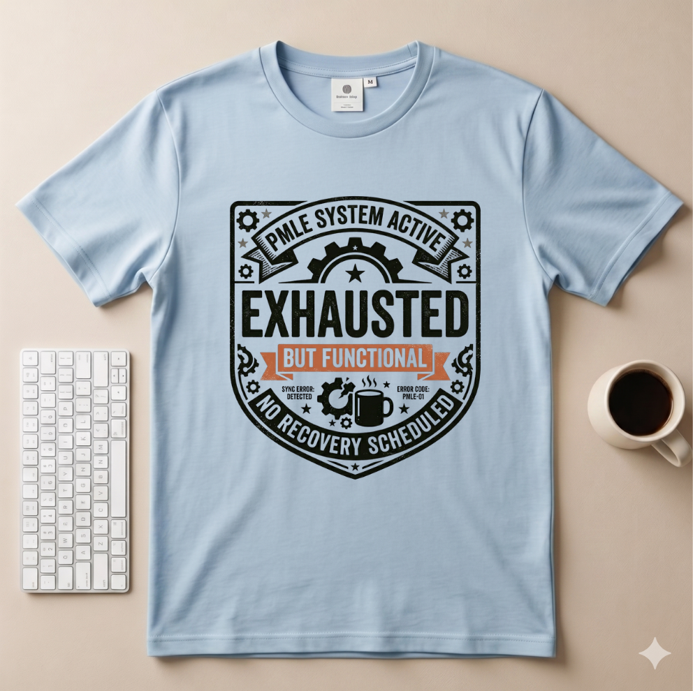 Exhausted but Functional T-Shirt