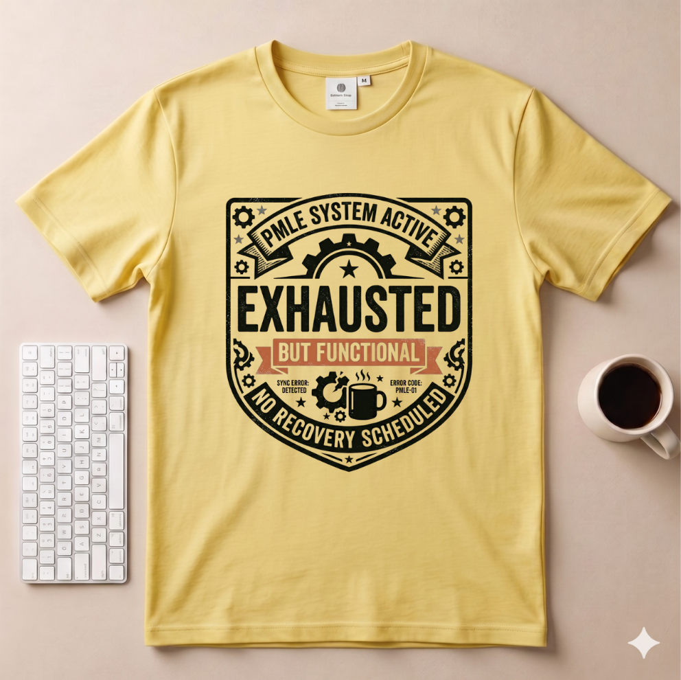 Exhausted but Functional T-Shirt