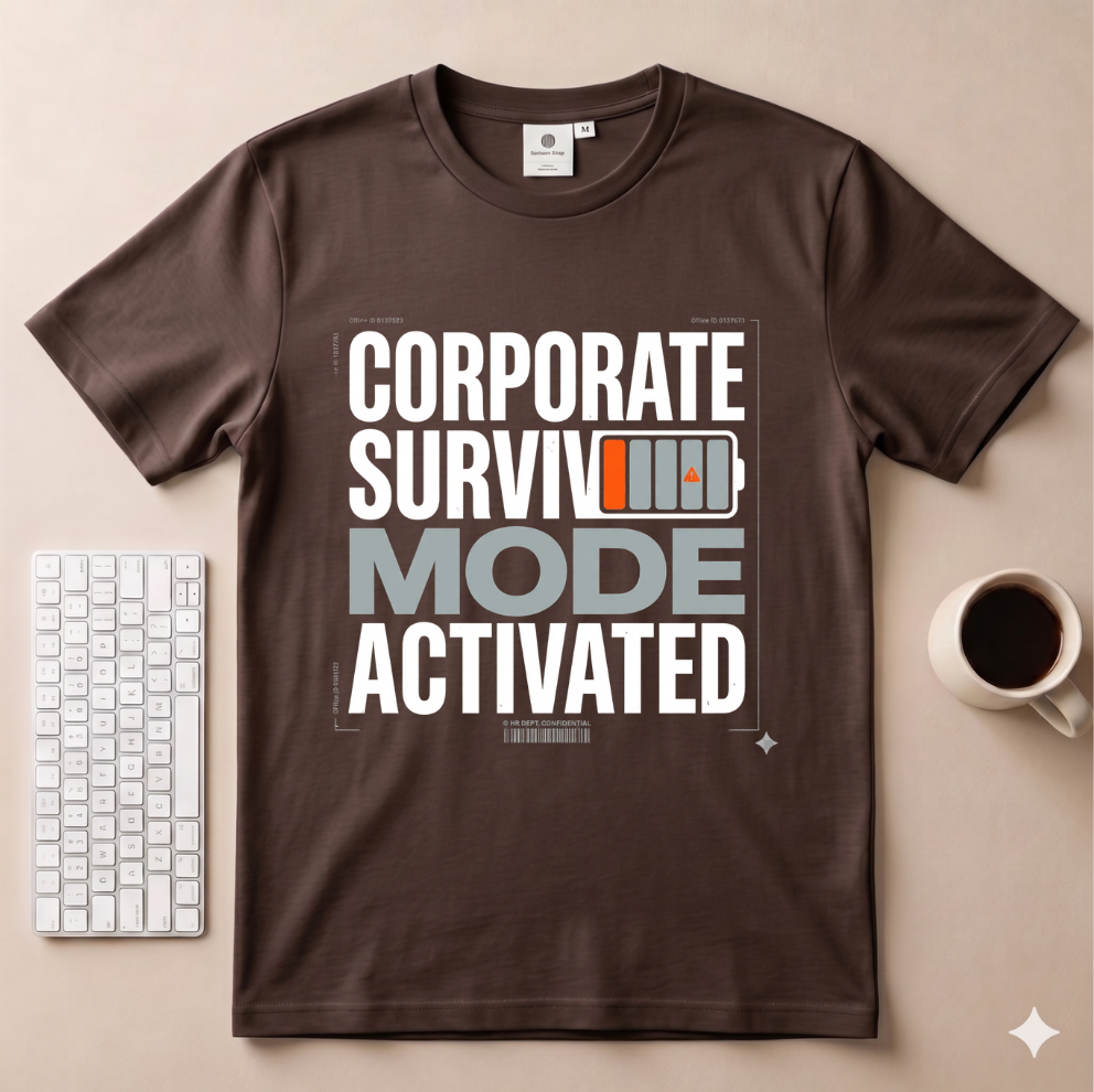 Corporate Surviving mode Activated T-Shirt
