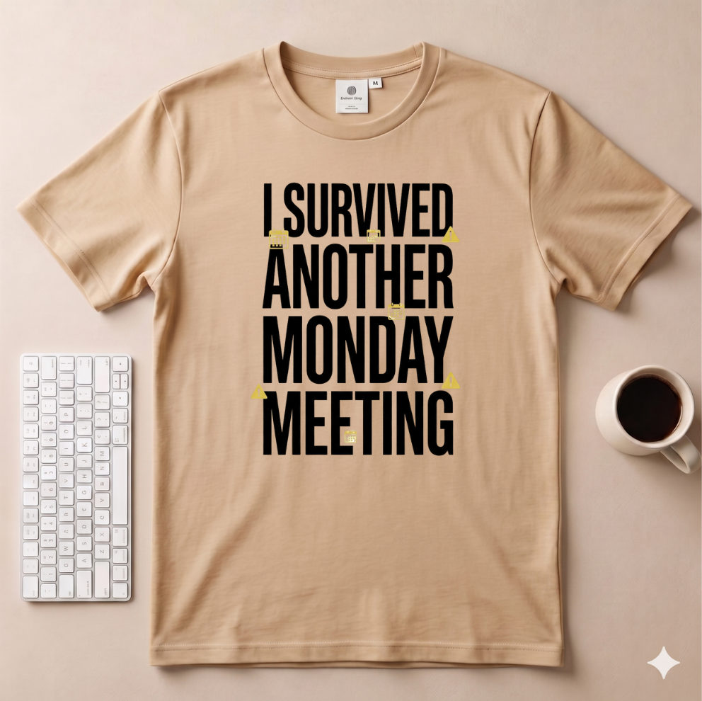 I Survived Another Monday Meeting T-Shirt